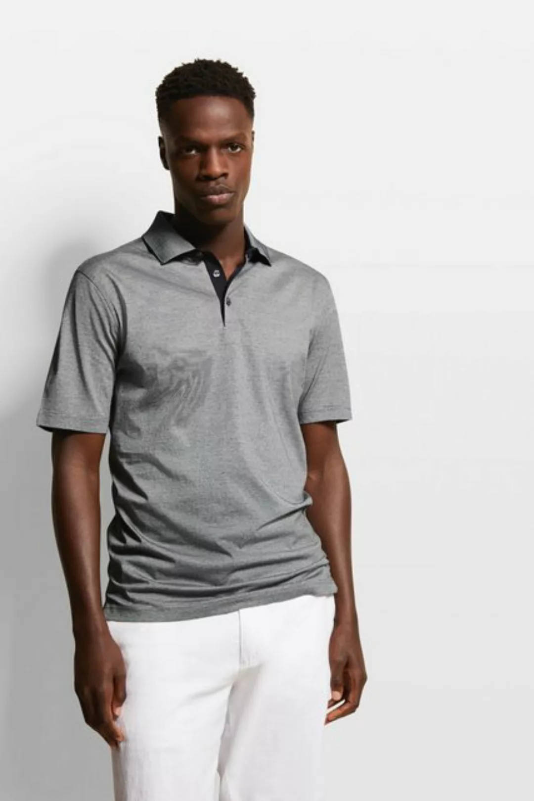 bugatti Poloshirt in dezenter Streifenoptik günstig online kaufen