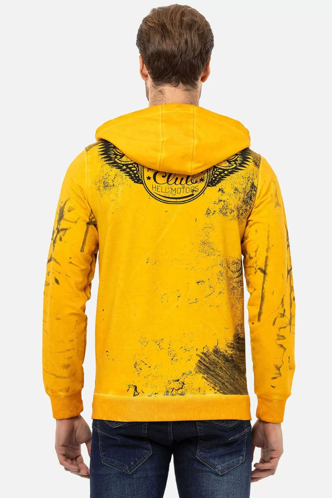 Cipo & Baxx Sweatjacke "Jacken", mit Print, CL561 günstig online kaufen