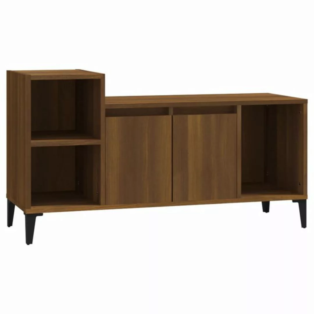 vidaXL TV-Schrank TV-Schrank Braun Eichen-Optik 100x35x55 cm Spanplatte günstig online kaufen