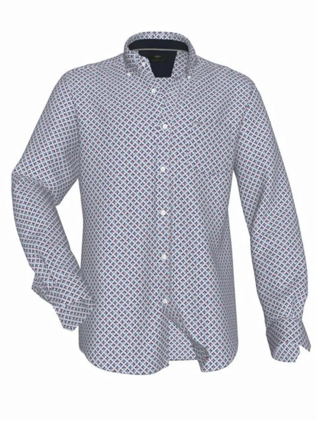 FYNCH-HATTON Langarmshirt Printed Combi Shirt I, B.D., 1/1 günstig online kaufen