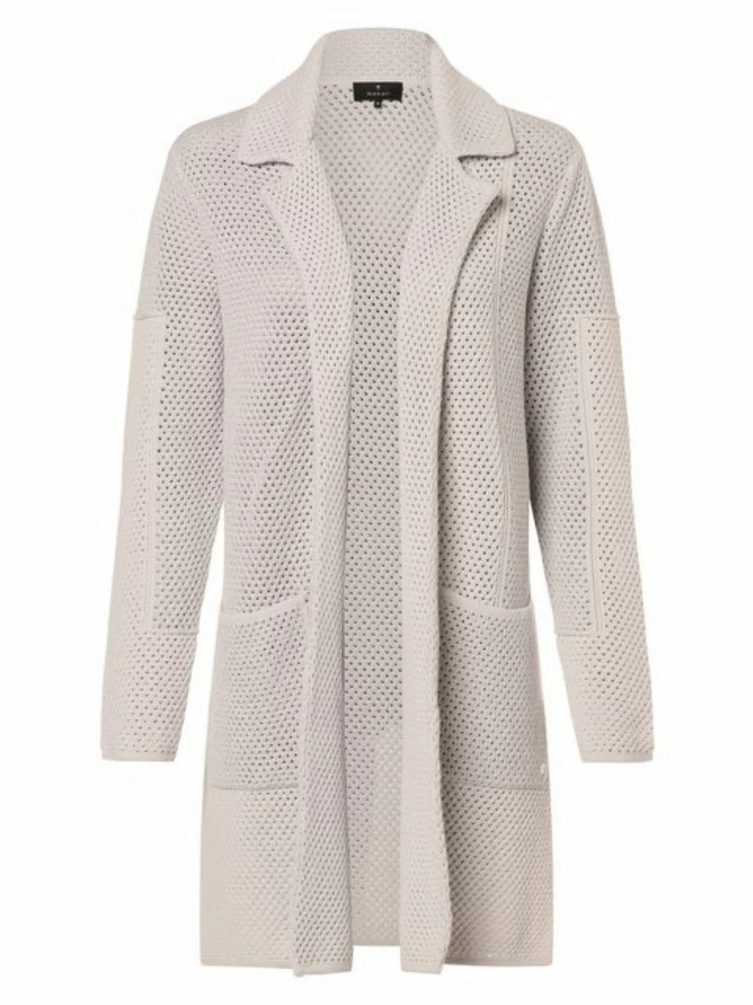 Monari Strickjacke 408292 cloudy grey günstig online kaufen