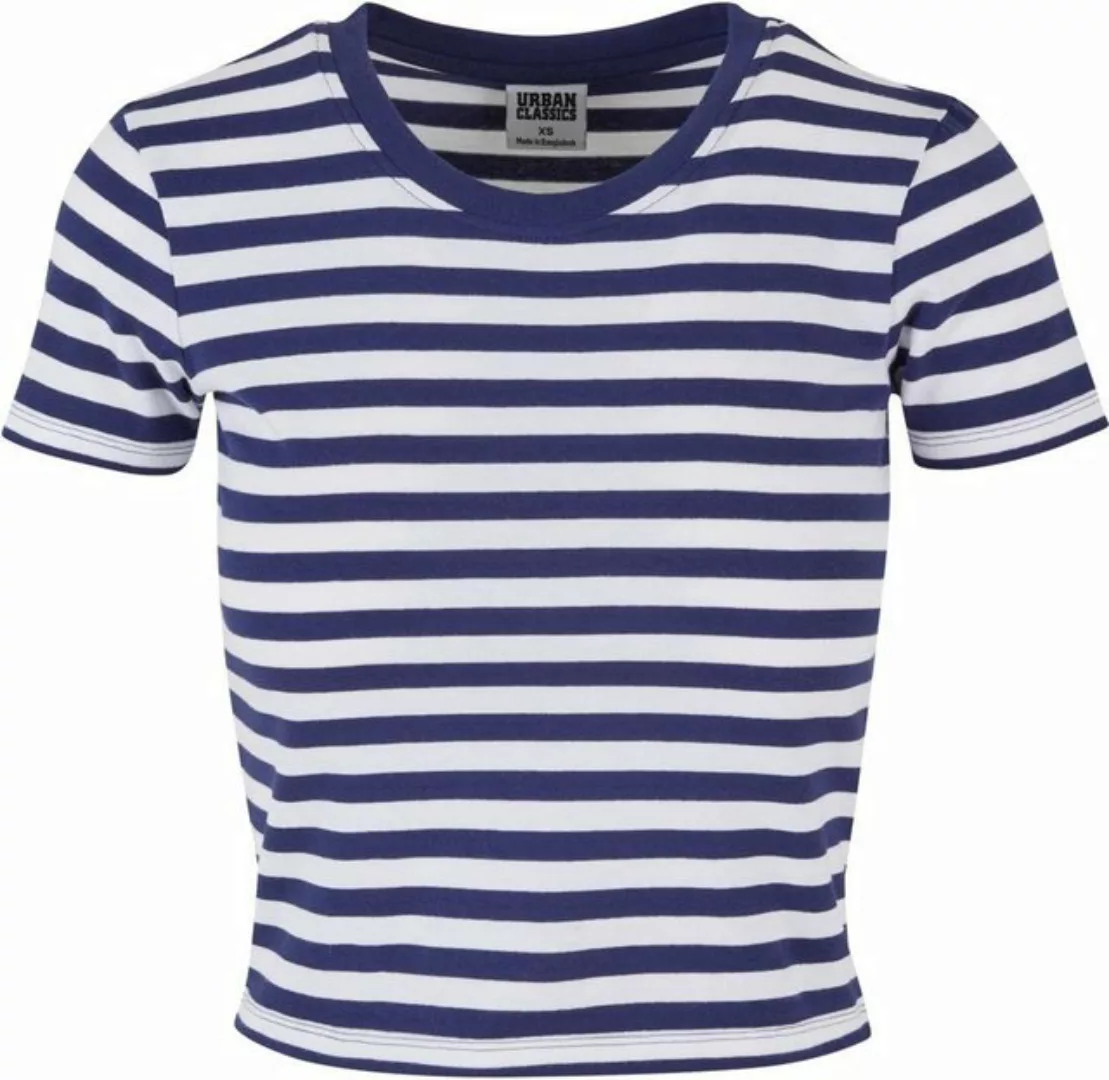 URBAN CLASSICS T-Shirt Urban Classics Damen Ladies Short Striped Tee (1-tlg günstig online kaufen