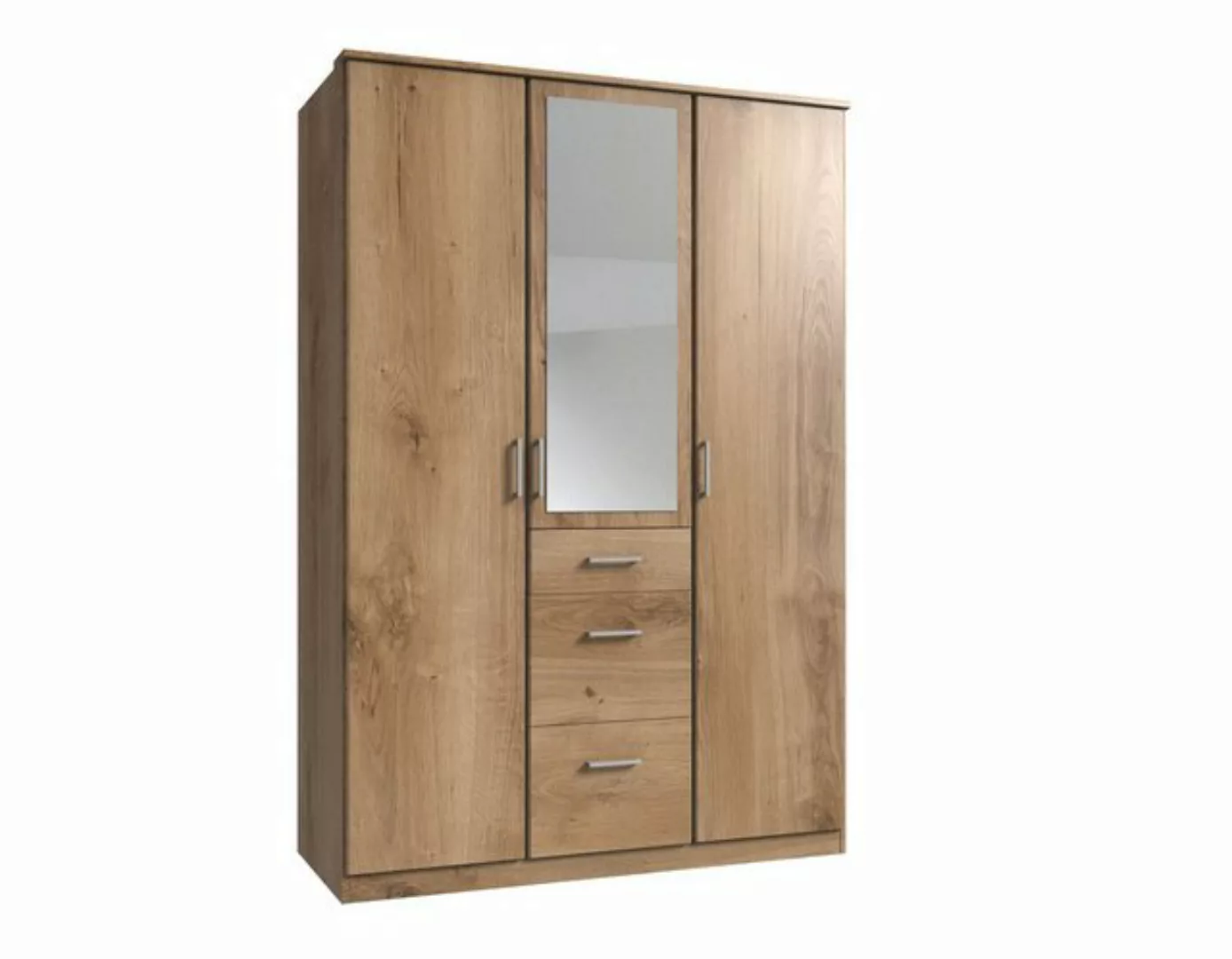 freiraum Kleiderschrank Click (B/H/T: 135x198x58 cm) in Plankeneiche-Nachbi günstig online kaufen