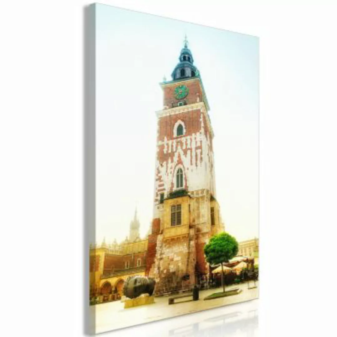 artgeist Wandbild Cracow: Town Hall (1 Part) Vertical mehrfarbig Gr. 40 x 6 günstig online kaufen