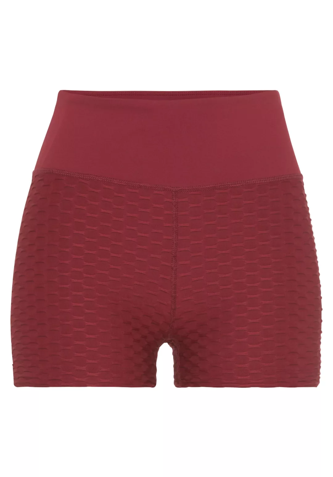 Vivance active Shorts "-Kurze Hose", mit breitem Bund und Wabenoptik günstig online kaufen
