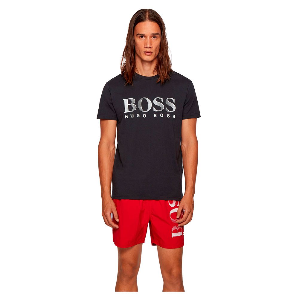 Boss Upf 50+ Relaxed Fit Kurzärmeliges T-shirt XL Black günstig online kaufen