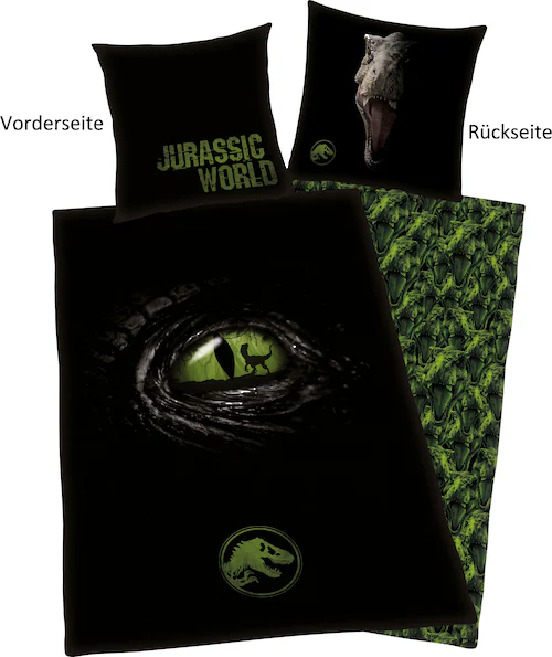 Jurassic World Wendebettwäsche »Jurassic World«, mit tollem Motiv günstig online kaufen