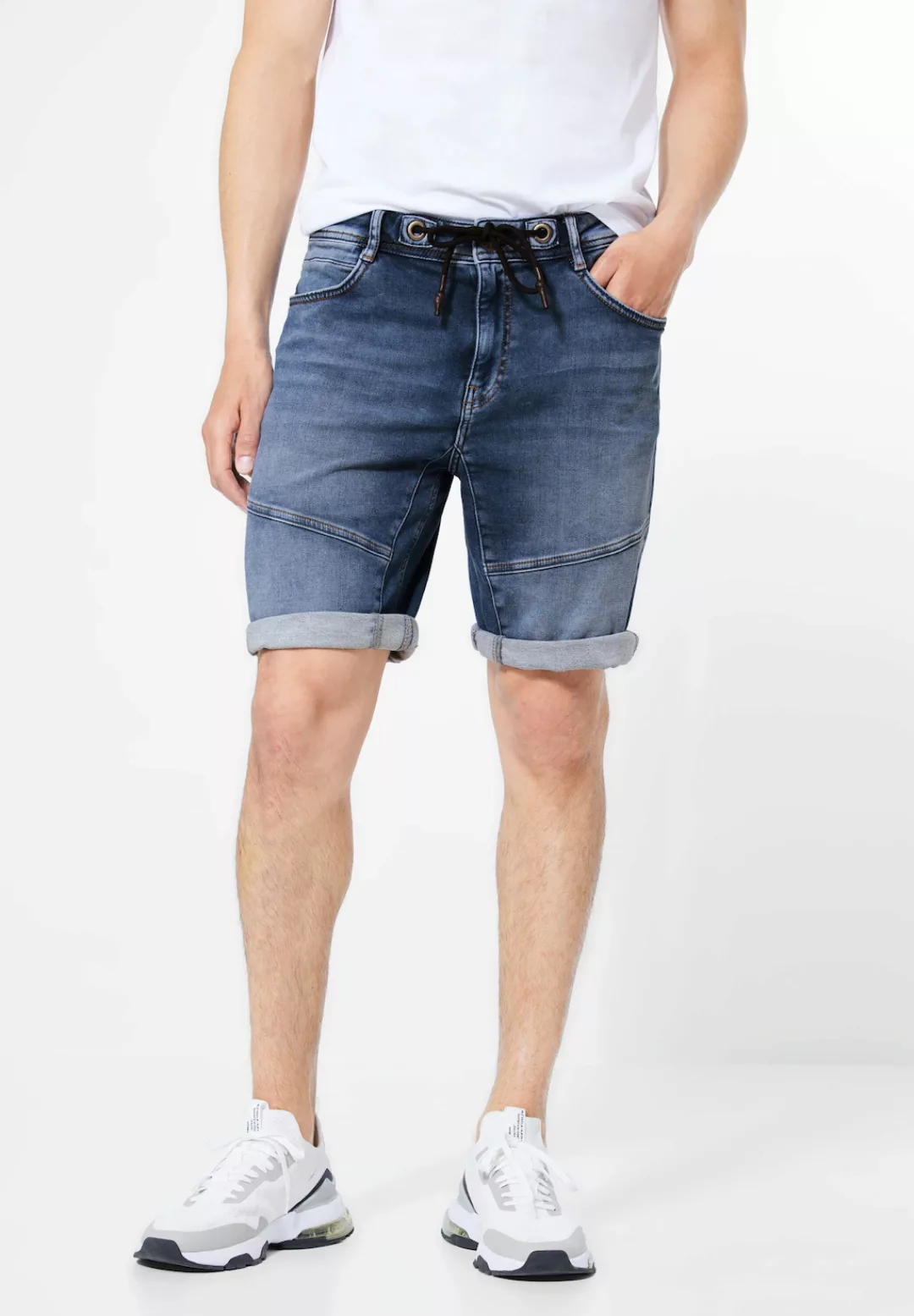 STREET ONE MEN Jeansshorts günstig online kaufen