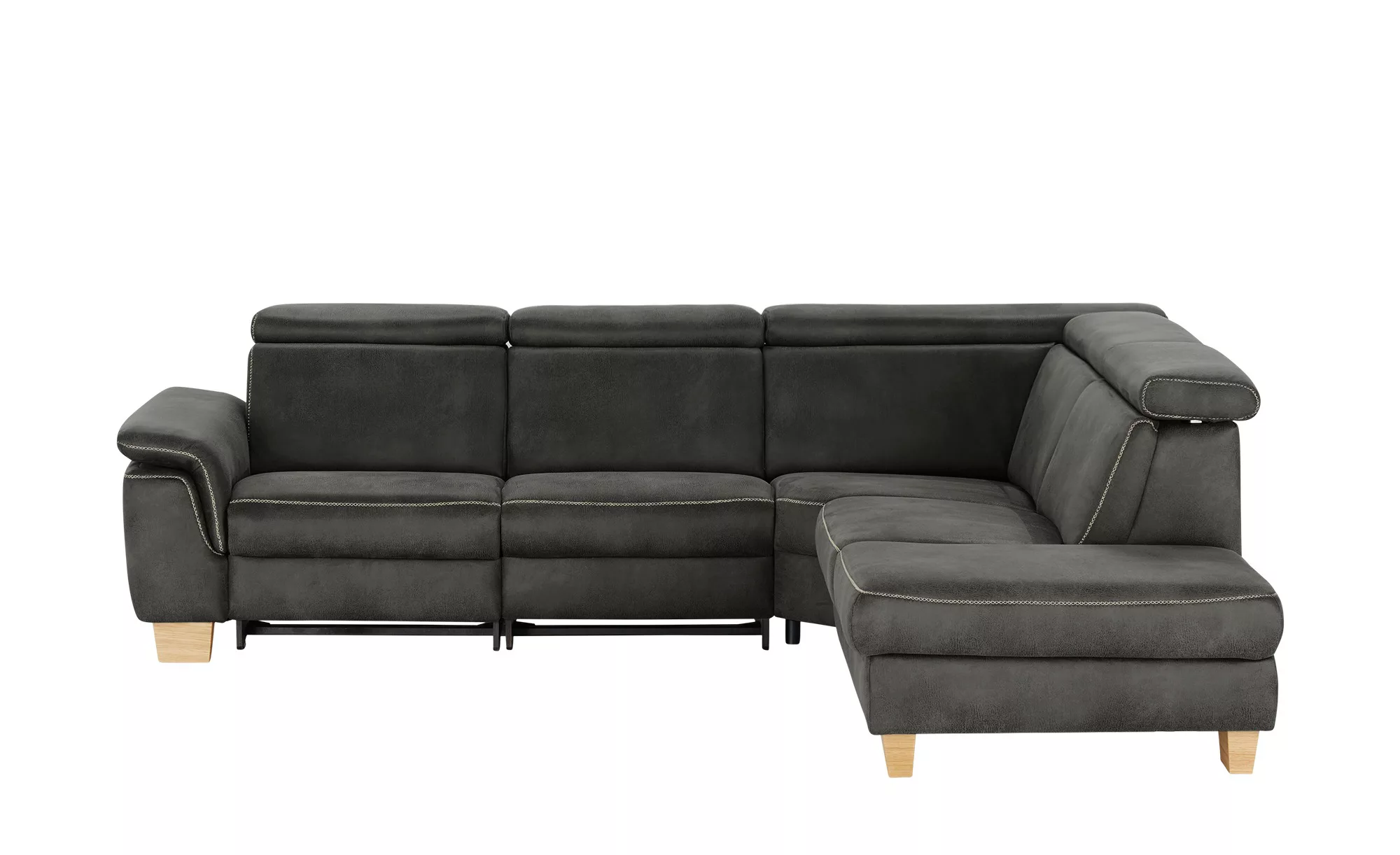 Mein Sofa bold Ecksofa  Beata - grau - 270 cm - 80 cm - 233 cm - Polstermöb günstig online kaufen