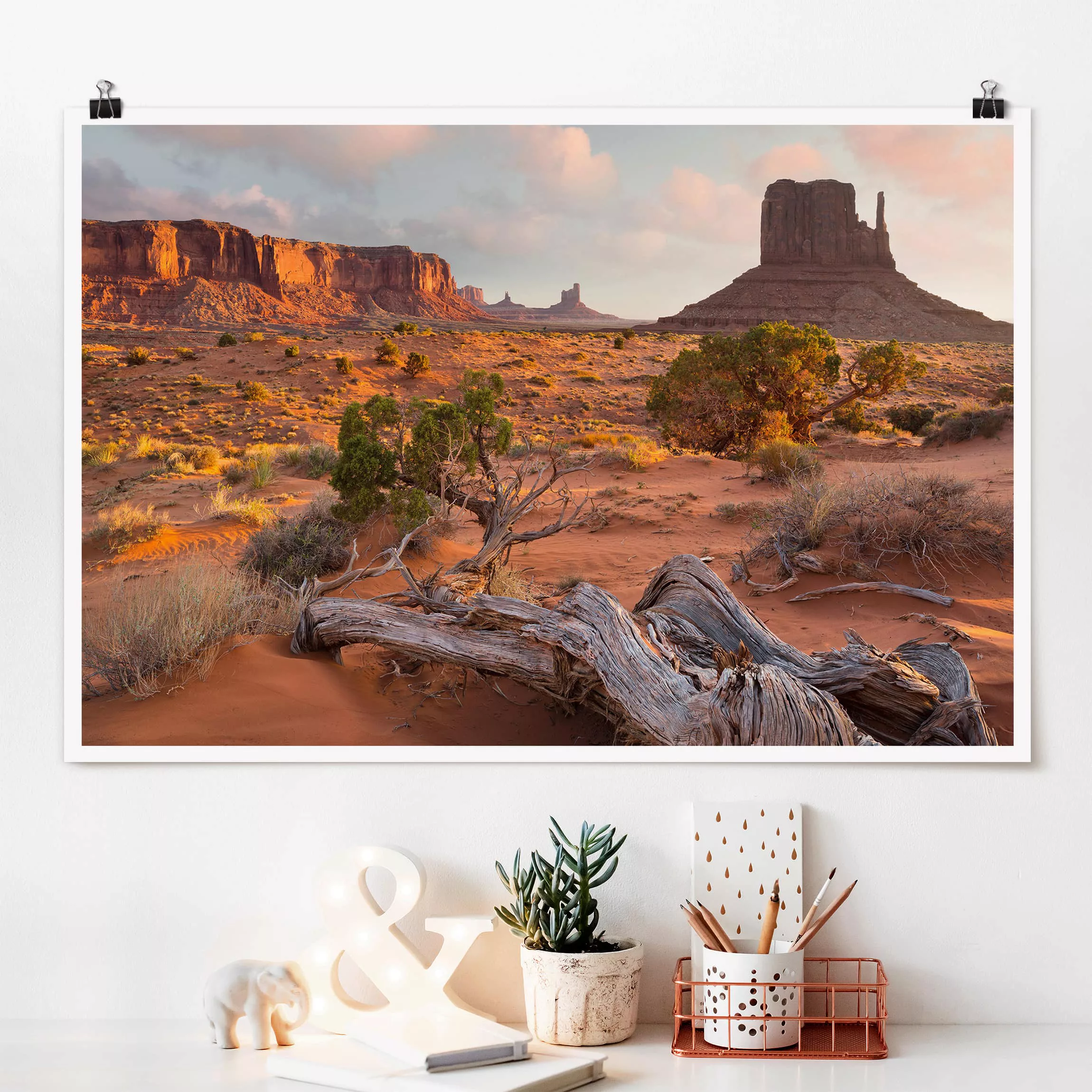 Poster Natur & Landschaft - Querformat Monument Valley Navajo Tribal Park A günstig online kaufen