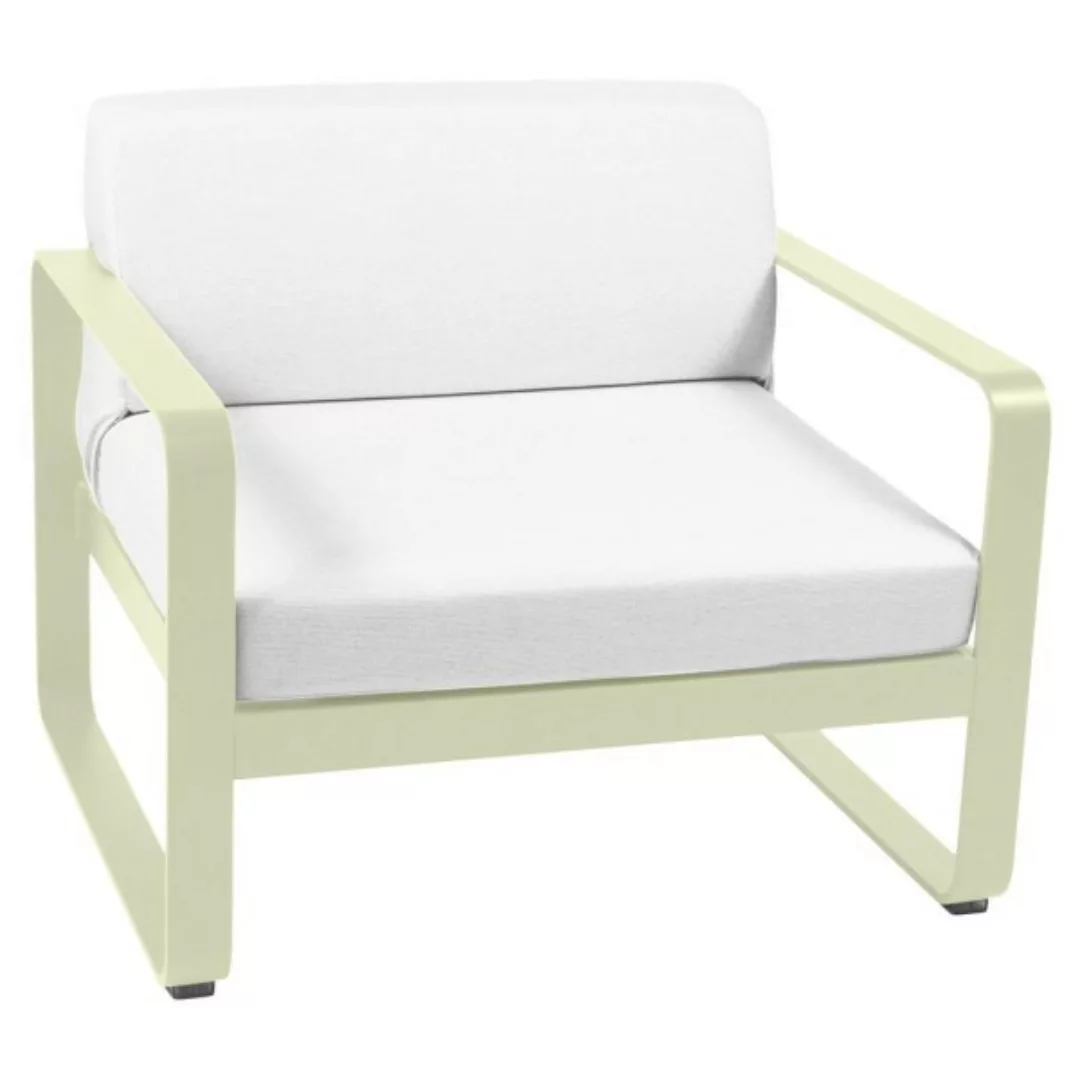 Bellevie Lounge-Sessel Outdoor 65 Lindgrün 81 Grauweiß günstig online kaufen