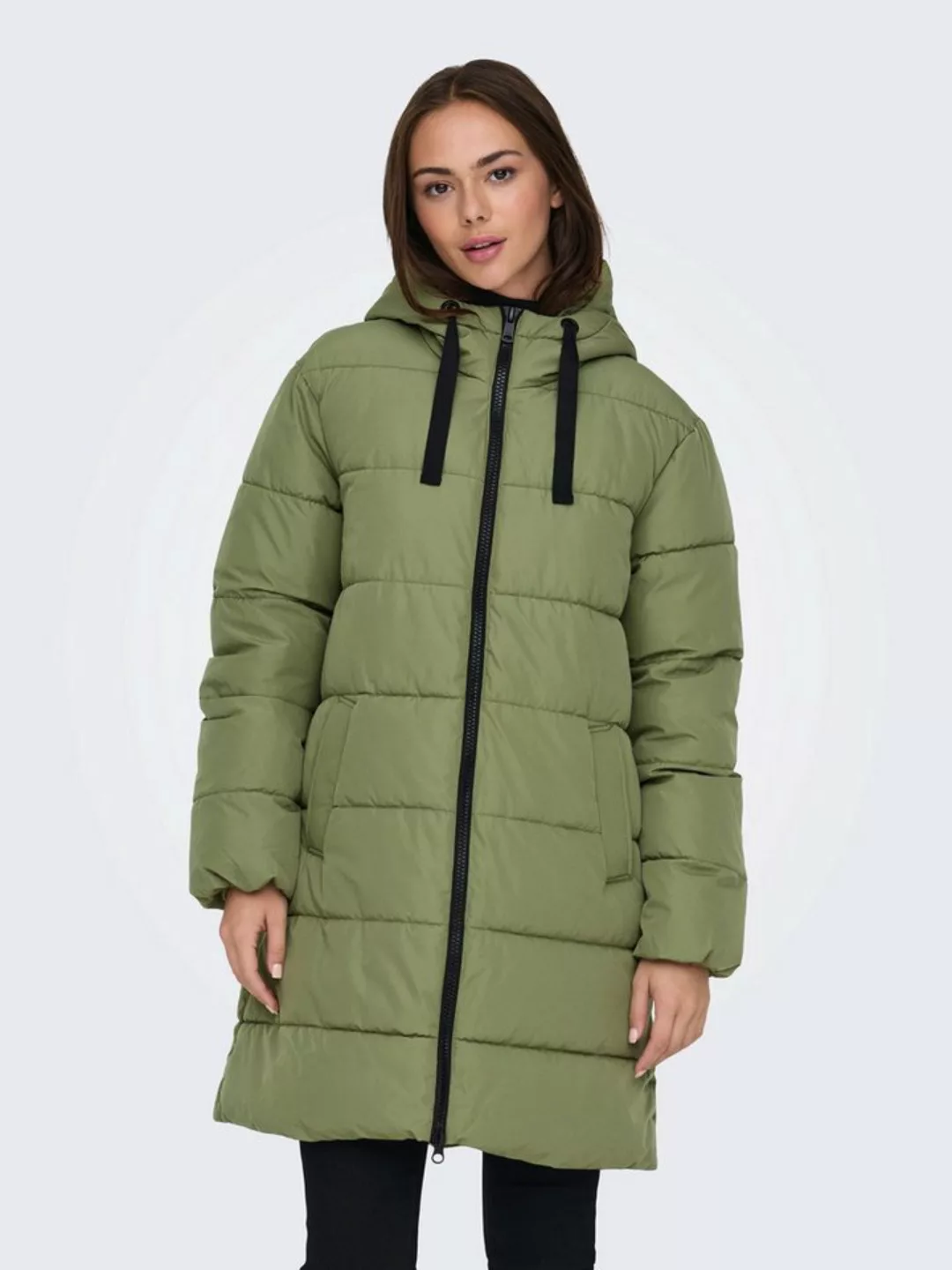 ONLY Steppmantel "ONLCLAIR PUFFER HOOD COAT OTW CC" günstig online kaufen