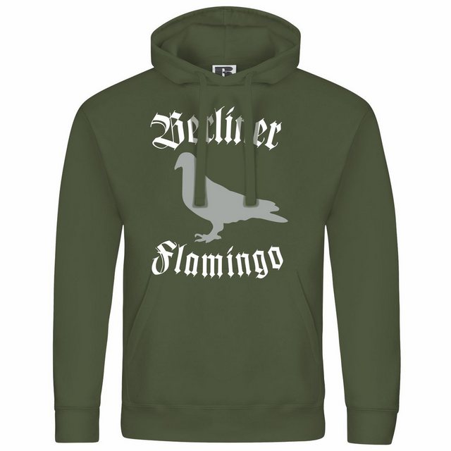 deinshirt Kapuzenpullover Herren Kapuzenpullover Berliner Flamingo Mit Prin günstig online kaufen