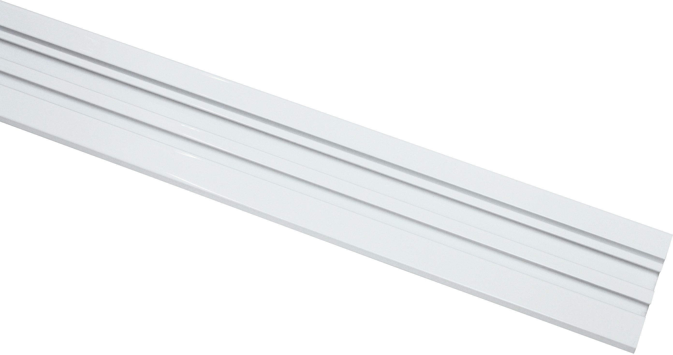 GARDINIA Vorhangschiene, 2-läufig, Fixmaß, Metall, Serie günstig online kaufen