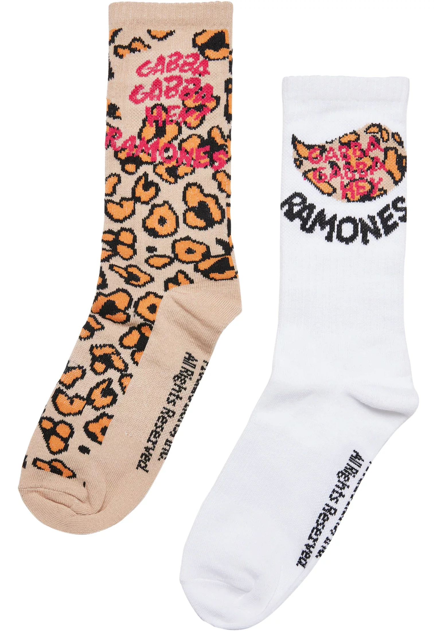 Merchcode Basicsocken "Merchcode Accessoires Ramones Leo Socks 2-Pack", (1 günstig online kaufen