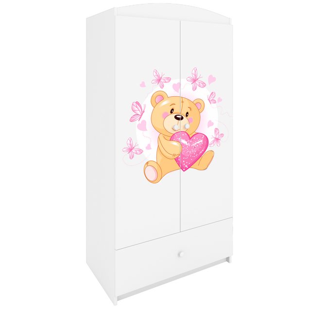 Bjird Kinderkleiderschrank Kleiderschrank Babydreams (4 Einlegeböden und Sc günstig online kaufen