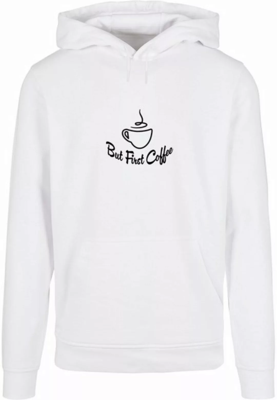Merchcode Kapuzensweatshirt Merchcode Herren But First Coffee Basic Hoody ( günstig online kaufen