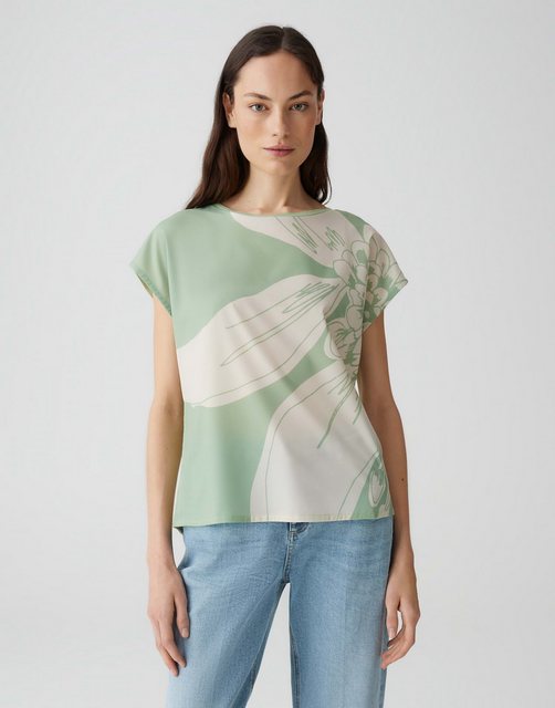 OPUS Print-Shirt SAMELIE PRINT Regular mit floraler Artwork günstig online kaufen