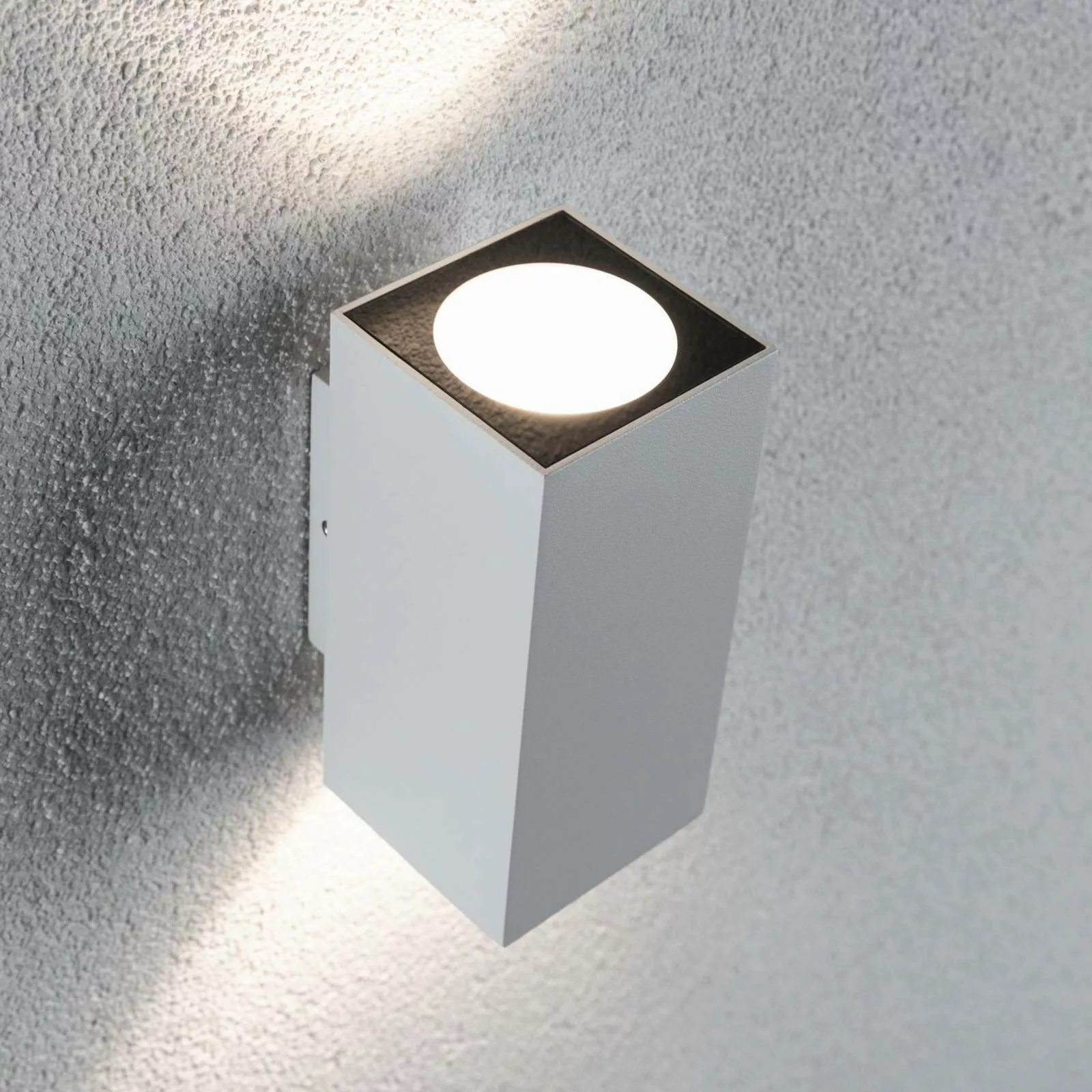 Paulmann Flame Außenwandlampe 2fl 12,8cm weiß günstig online kaufen
