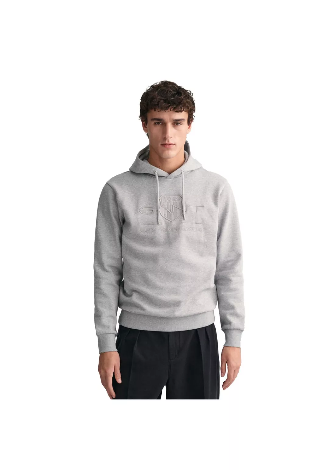 Gant Kapuzensweatshirt "TONAL ARCHIVE SHIELD", mit Bündchen an Ärmel und Sa günstig online kaufen