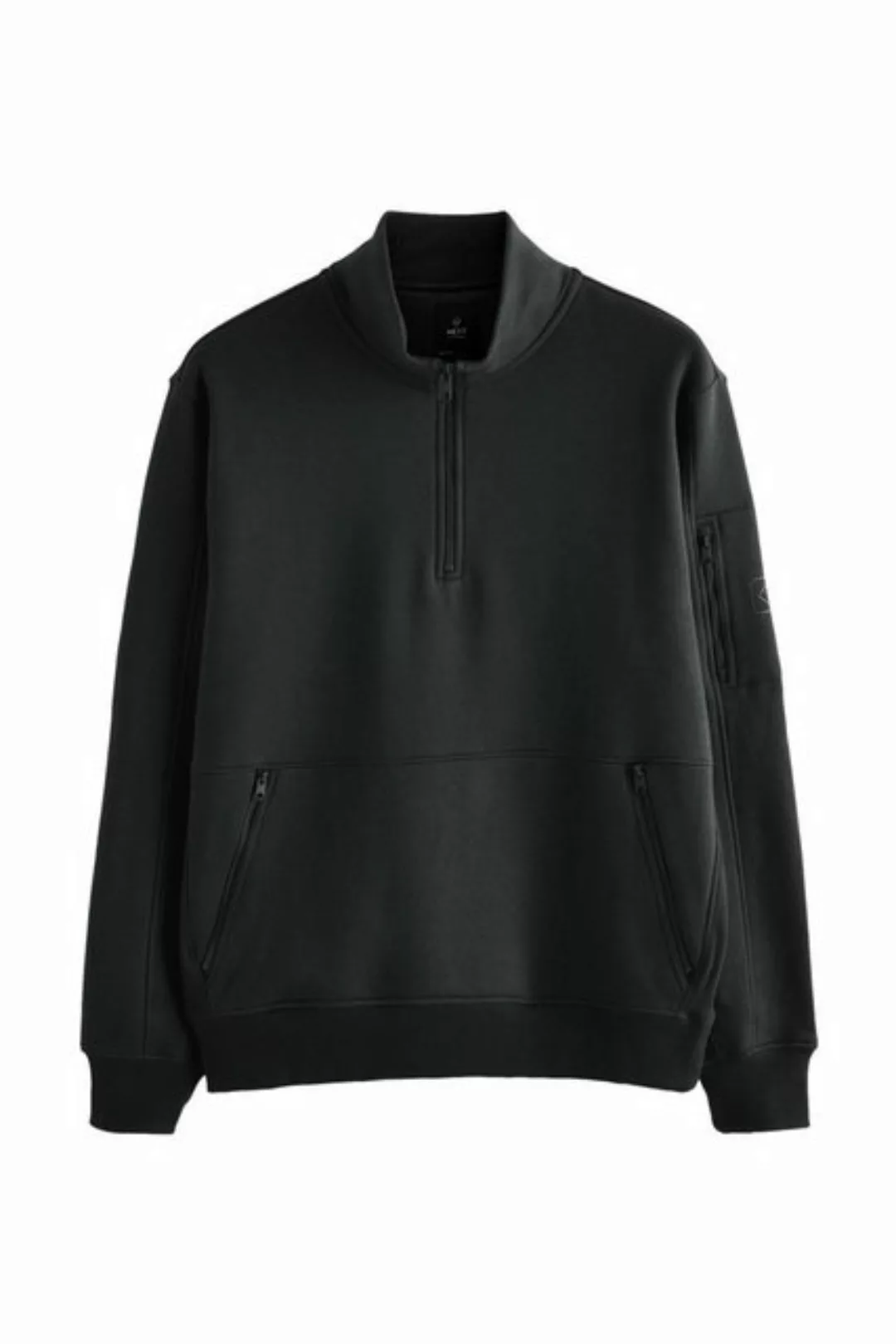 Next Kapuzensweatshirt Utility-Hoodie mit Reißverschlussausschnitt (1-tlg) günstig online kaufen