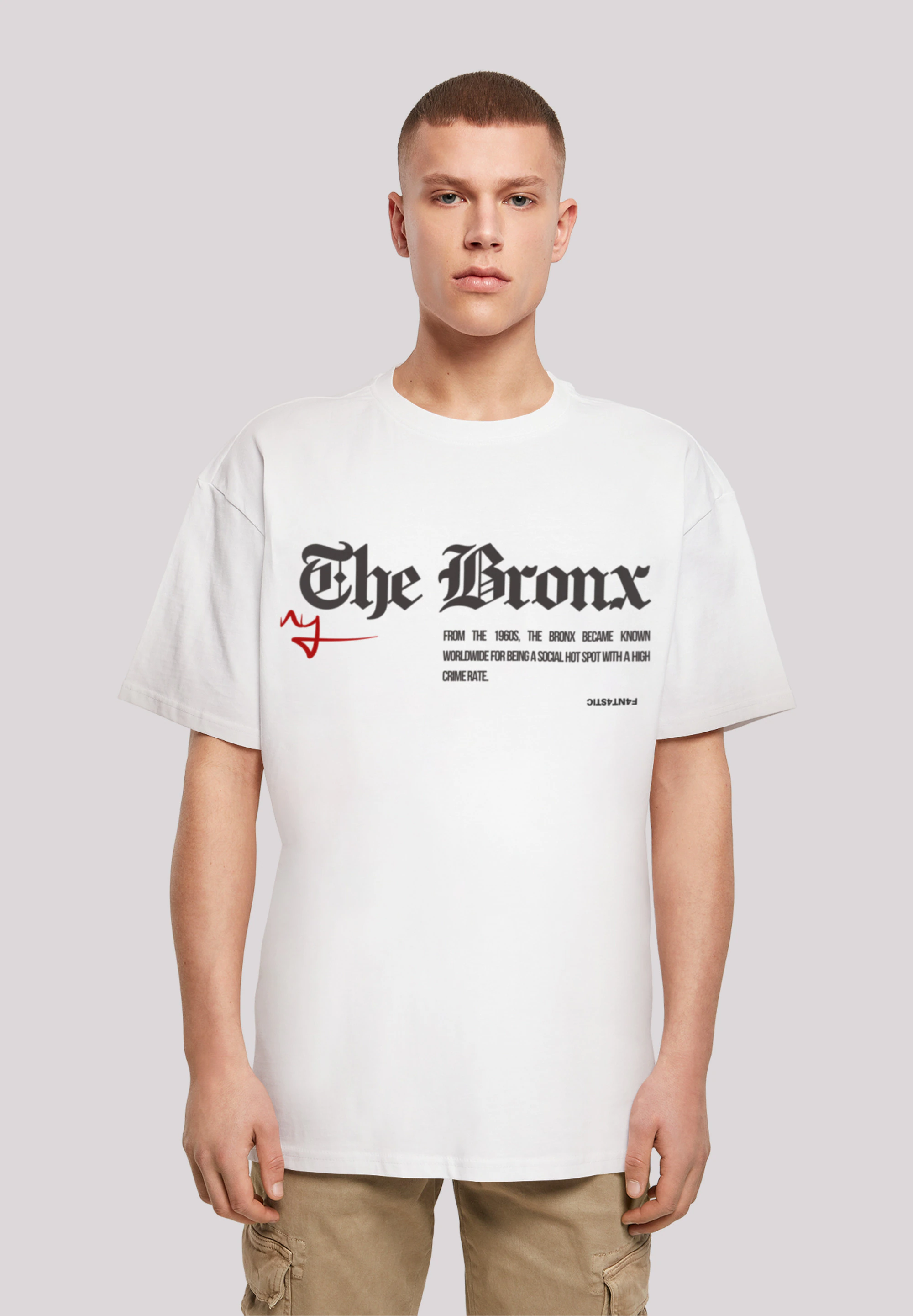 F4NT4STIC T-Shirt "The Bronx OVERSIZE TEE", Print günstig online kaufen