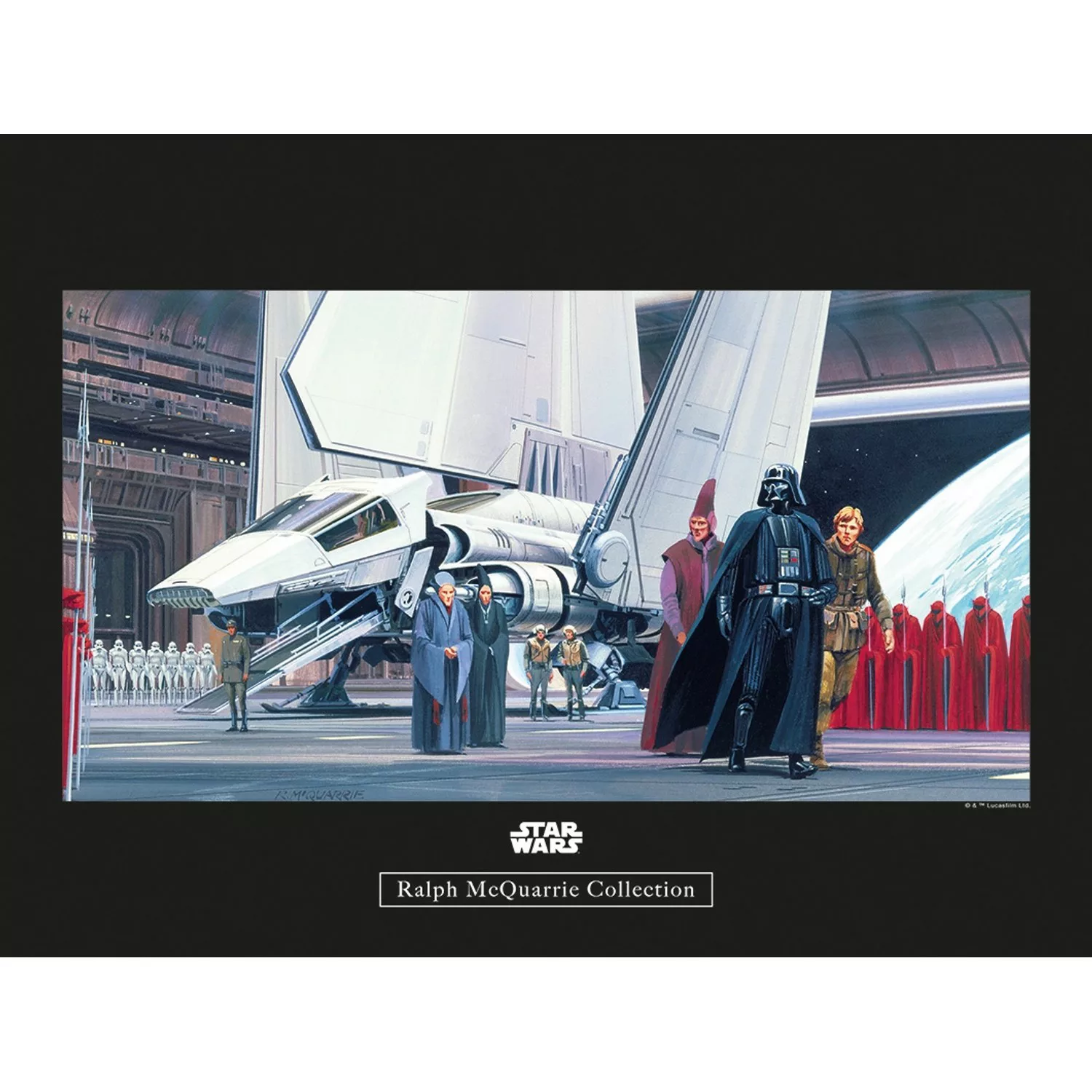 Komar Wandbild Star Wars Dock 40 x 30 cm günstig online kaufen