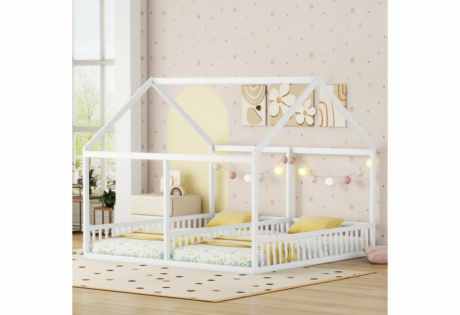 Rustrky Kinderbett Hausbett Jugendbett Gästebett Einzelbett Funktionsbett ( günstig online kaufen