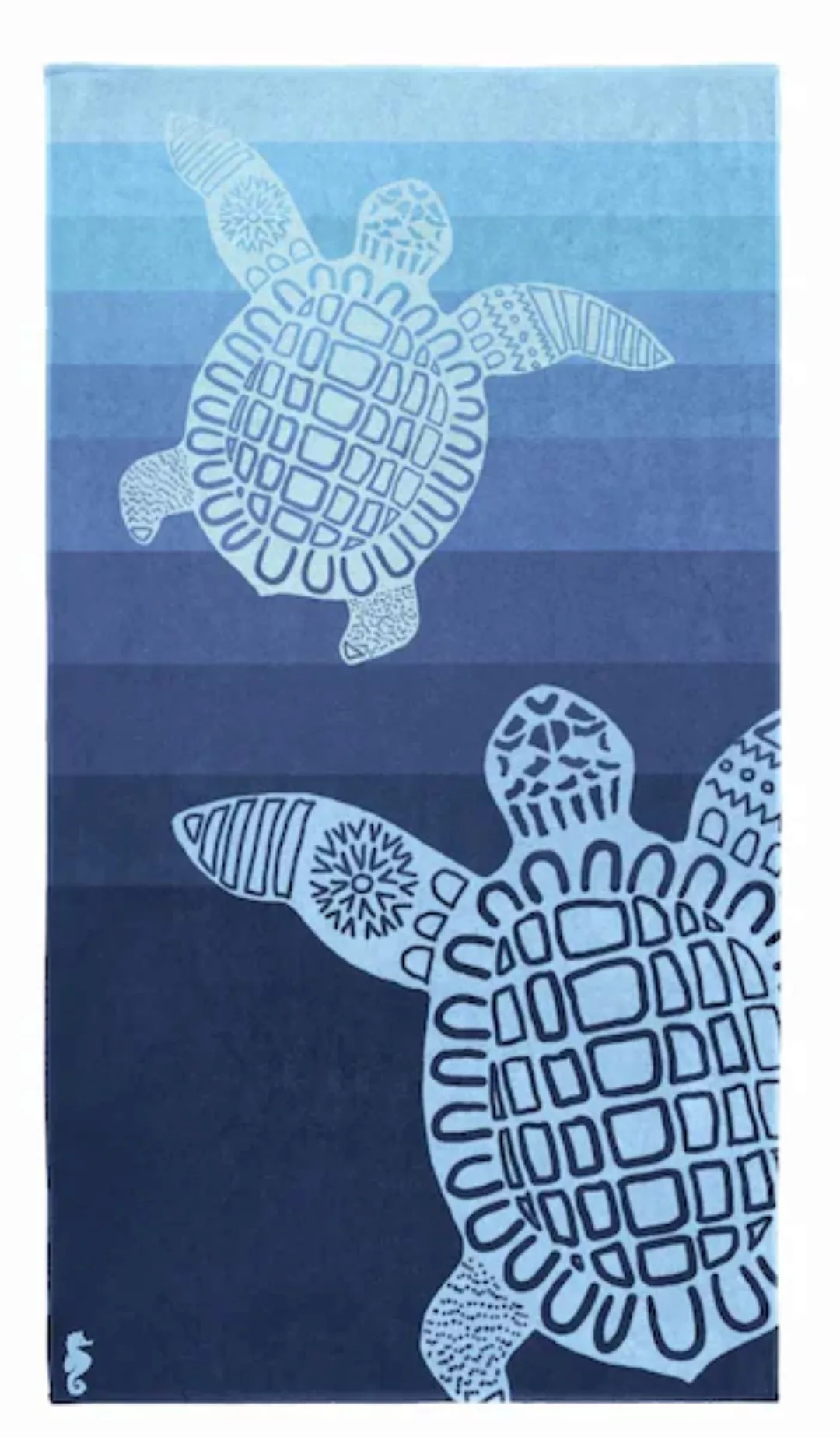 Seahorse Strandtuch »Turtle«, (1 St.), mit Schildkröten Motiv günstig online kaufen