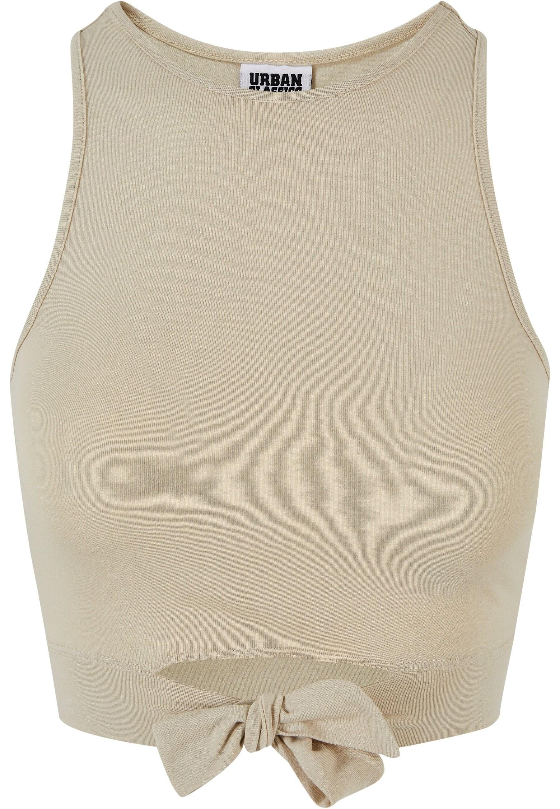 URBAN CLASSICS Muskelshirt "Urban Classics Damen Ladies Asymmetric Top", (1 günstig online kaufen