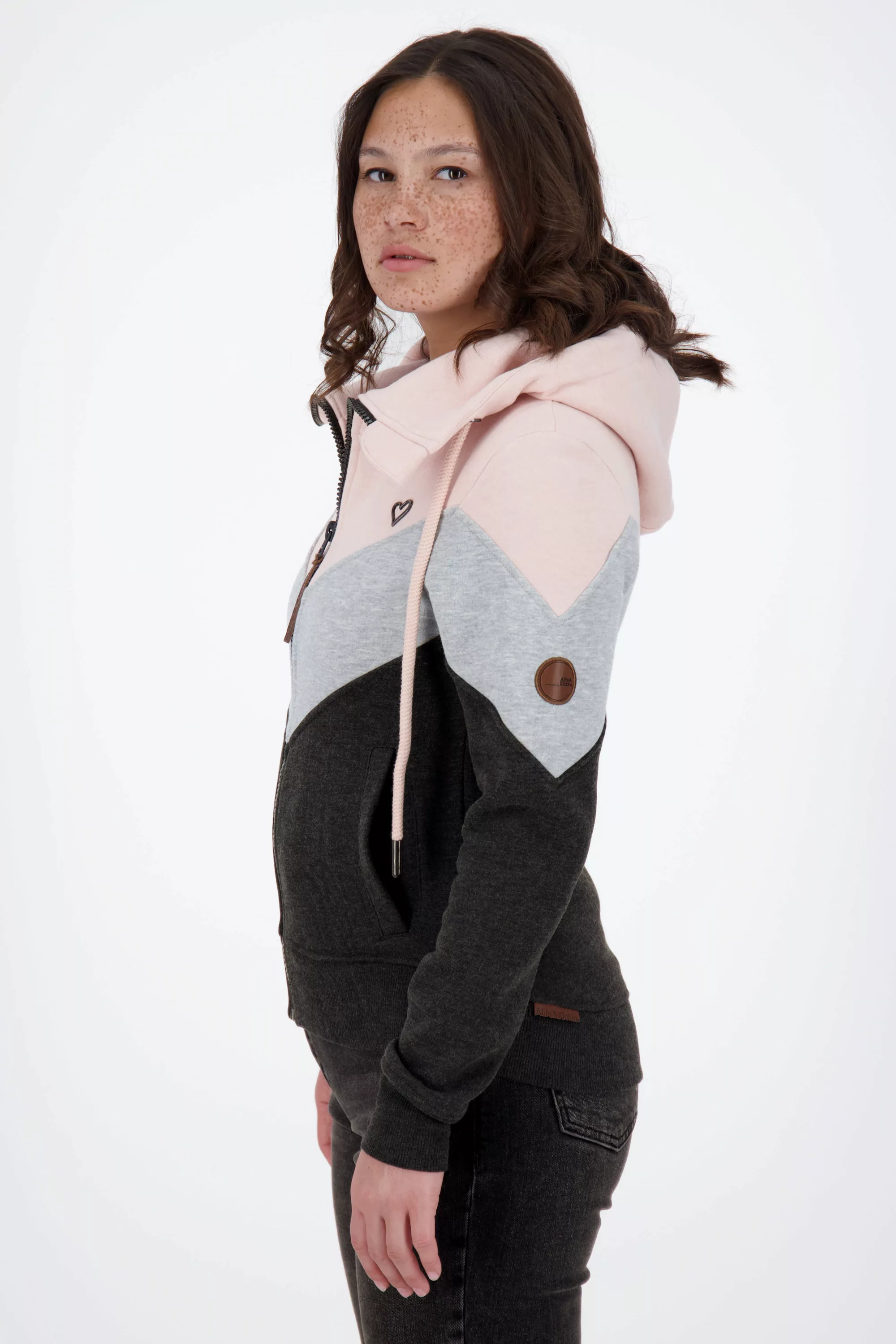 Alife & Kickin Kapuzensweatjacke "StellinaAK A Sweatjacket Damen Kapuzenswe günstig online kaufen