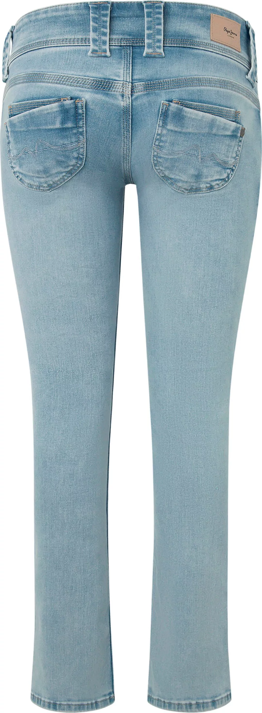 Pepe Jeans Slim-fit-Jeans LW double Button günstig online kaufen