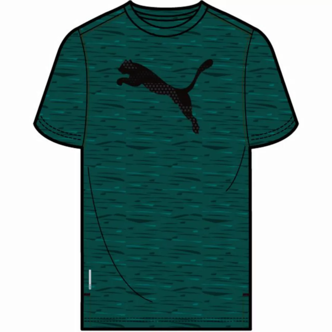 PUMA T-Shirt Puma Herren T-Shirt TRAIN FAV HEATHER CAT TEE 522352 günstig online kaufen