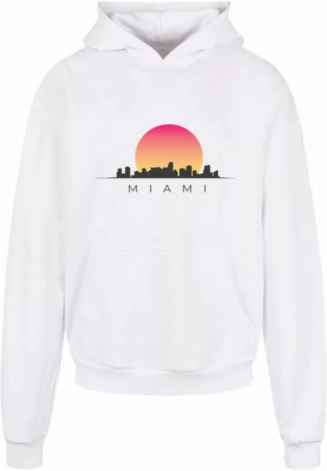 Merchcode Kapuzensweatshirt Merchcode Herren Miami Ultra Heavy Hoody (1-tlg günstig online kaufen