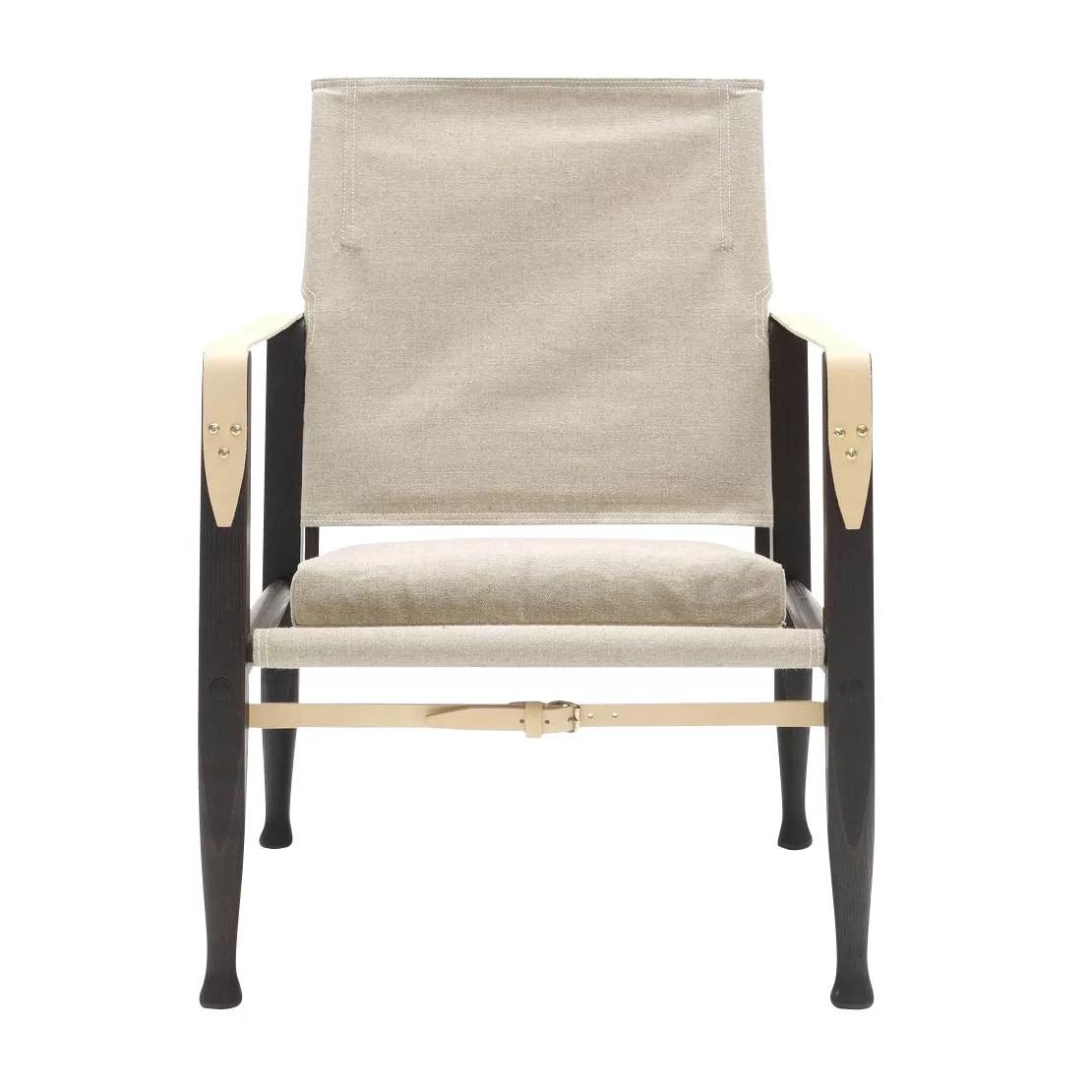 Carl Hansen - Carl Hansen KK4700 Safari Chair Lounge Stuhl - natur/Stoff Ca günstig online kaufen