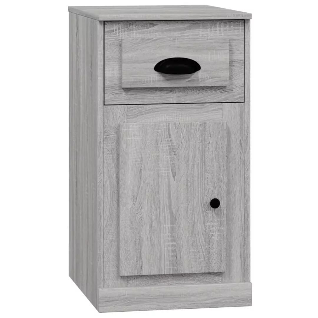 Vidaxl Beistellschrank Mit Schublade Grau Sonoma 40x50x75 Cm günstig online kaufen