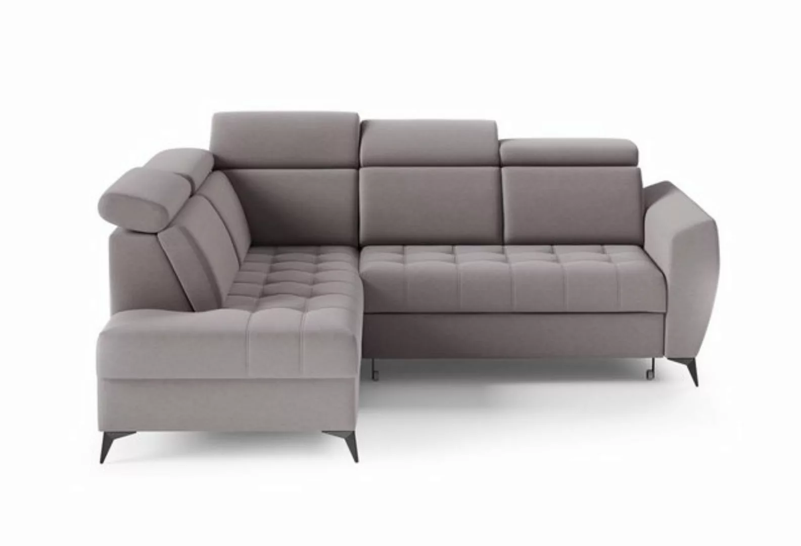 MOEBLO Ecksofa IDAHO II, Couch für Wohnzimmer, Schlafsofa Sofagarnitur Sofa günstig online kaufen