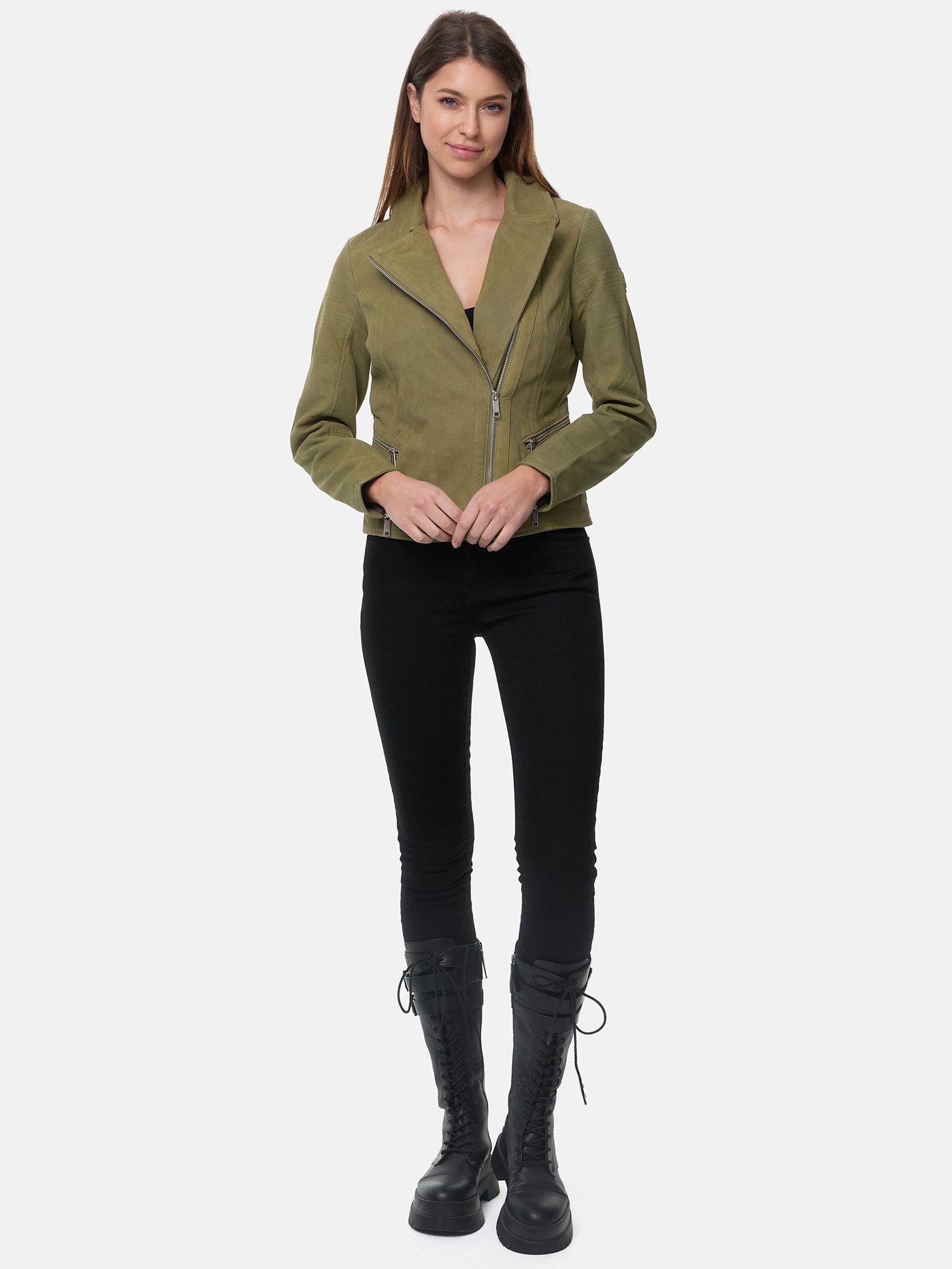 Tazzio Lederjacke F500 Damen Leder Jacke günstig online kaufen