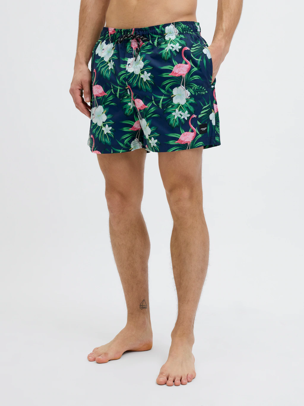 Jack & Jones Badeshorts "JPSTMAUI Badeshort mit Print und elastischem Bund günstig online kaufen