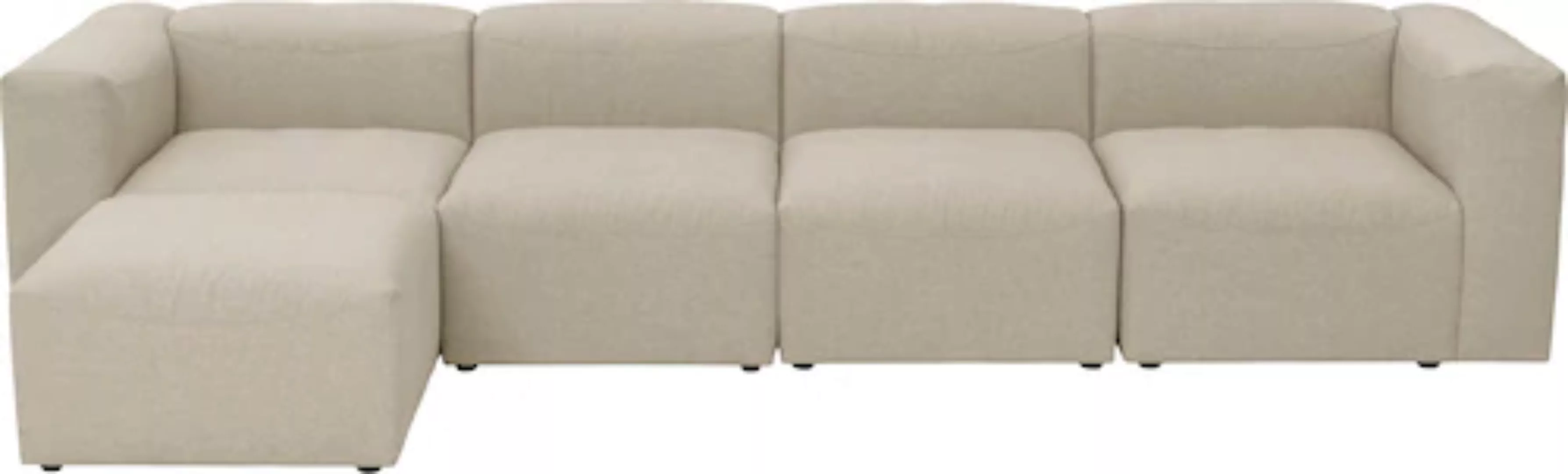 Max Winzer® Ecksofa »Lena«, (Spar-Set, 5 St.), Sofa-Set 07 aus 5 Sitz-Eleme günstig online kaufen