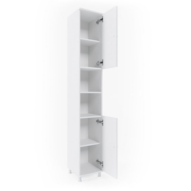 Vicco Hochschrank Fynn, Weiß, 30 x 190 cm günstig online kaufen