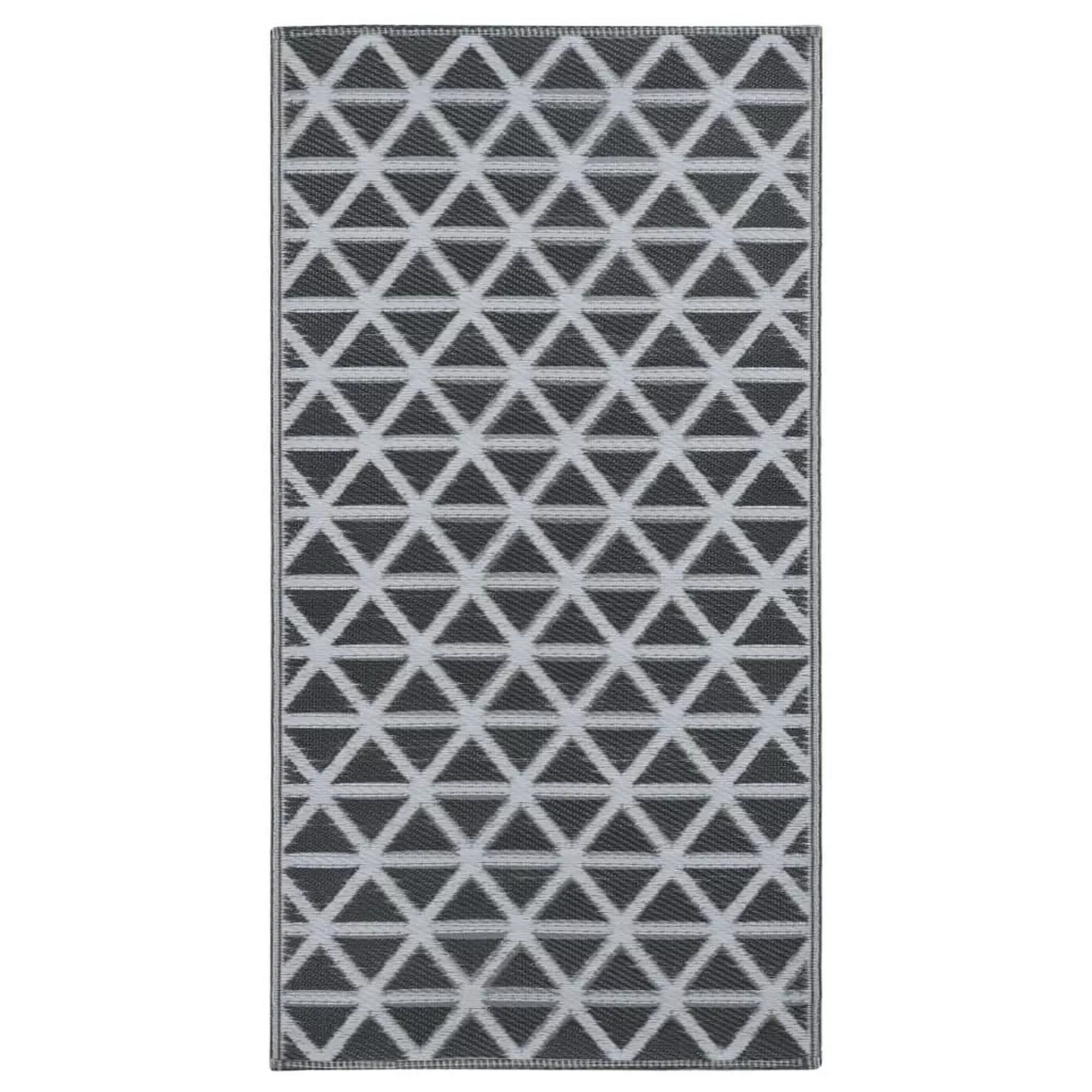 vidaXL Outdoorteppich Schwarz 120x180 Cm Pp 643937 günstig online kaufen