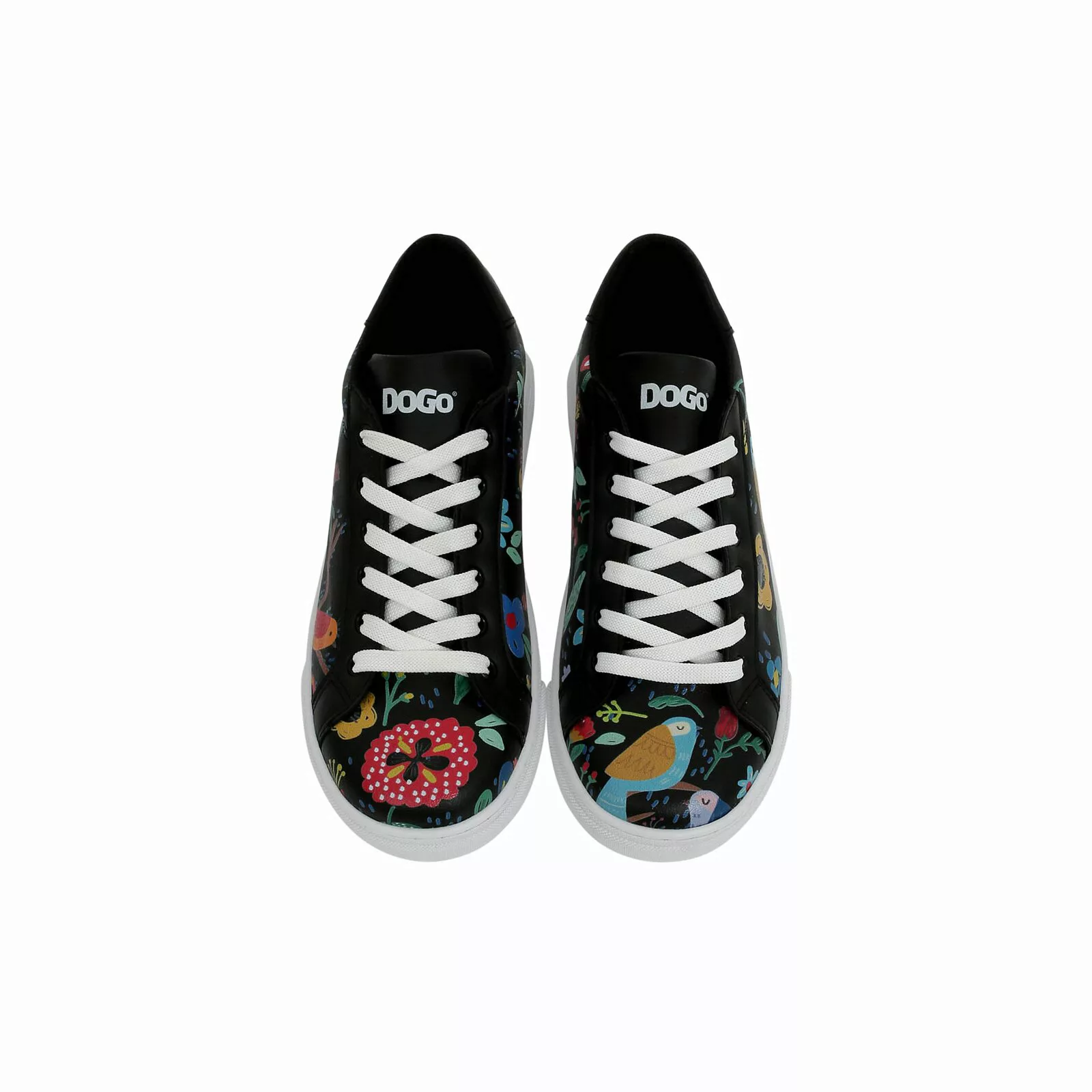 DOGO Sneaker "Damen Ace Sneakers Flowers & Birds Vegan Damen Sneaker / Fema günstig online kaufen