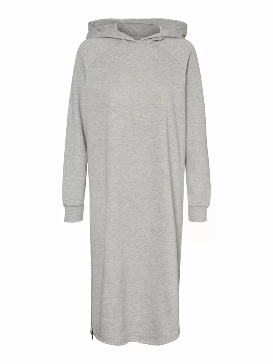 NOISY MAY Longline Sweat Kleid Damen Grau günstig online kaufen