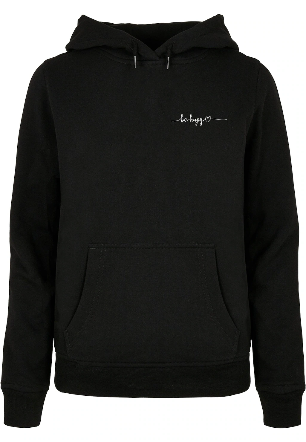Merchcode Kapuzenpullover "Merchcode Damen Ladies Be Happy Basic Hoody", (1 günstig online kaufen