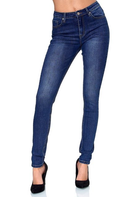 Elara Skinny-fit-Jeans Elara Damen Hose Skinny Stretch Jeans 3 Längen (1-tl günstig online kaufen