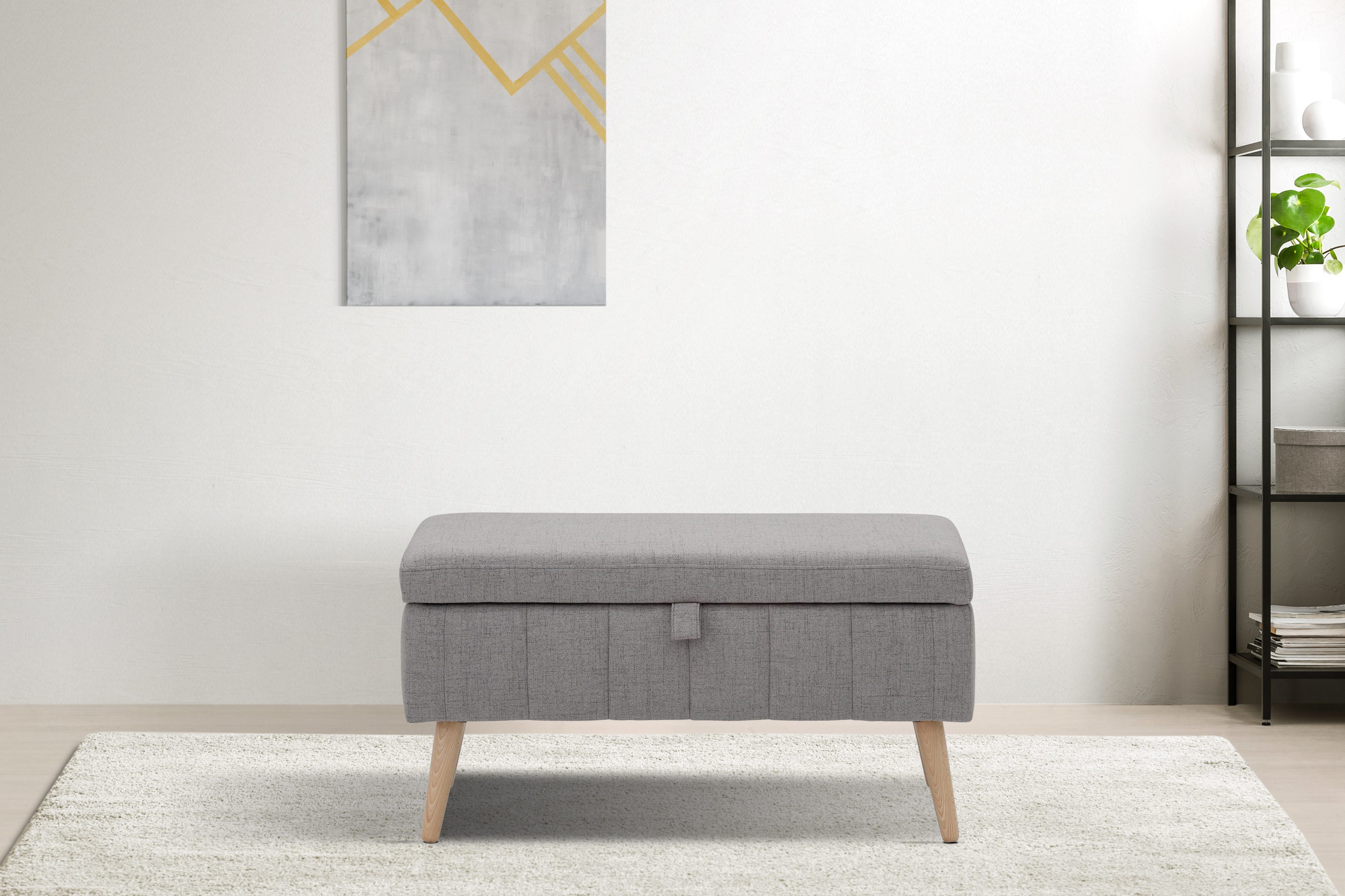 INOSIGN Truhenbank "AMIRA Sitzbank mit Stauraum, Maße B/T/H: 81/36/43 cm", günstig online kaufen