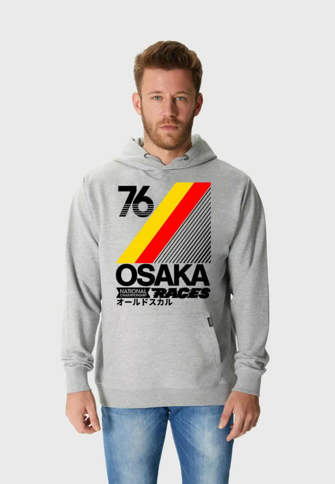 Oldskull Hoodie Retro Japan City Vintage Graphic günstig online kaufen