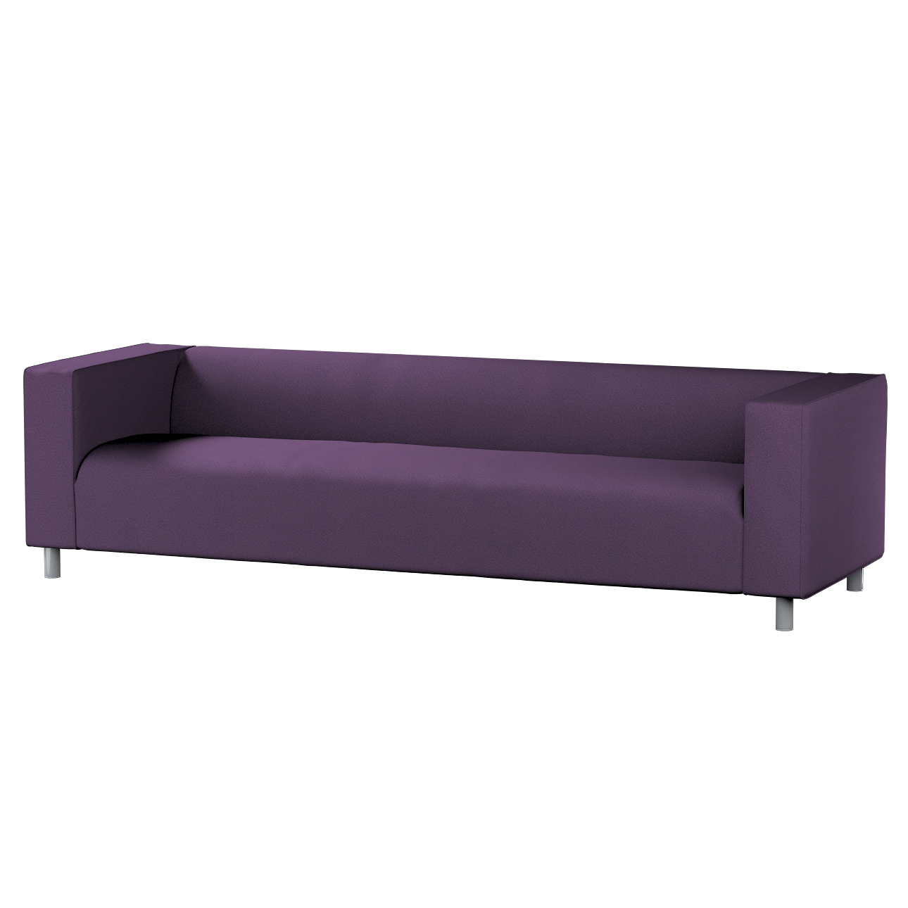 Bezug für Klippan 4-Sitzer Sofa, violett, Bezug für Klippan 4-Sitzer, Etna günstig online kaufen