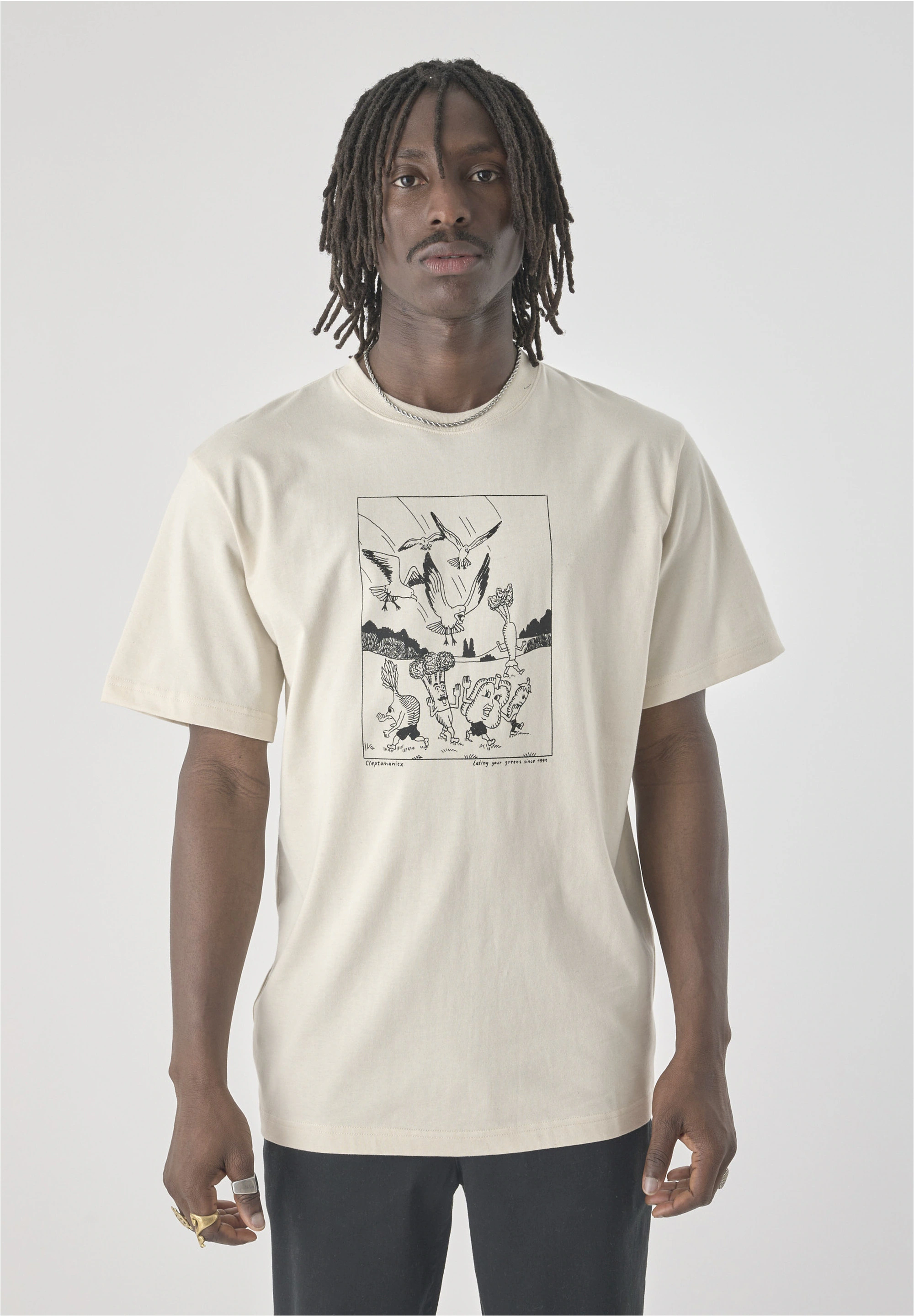 Cleptomanicx T-Shirt "Classic Tee Birds of Prey", mit lockerem Schnitt günstig online kaufen